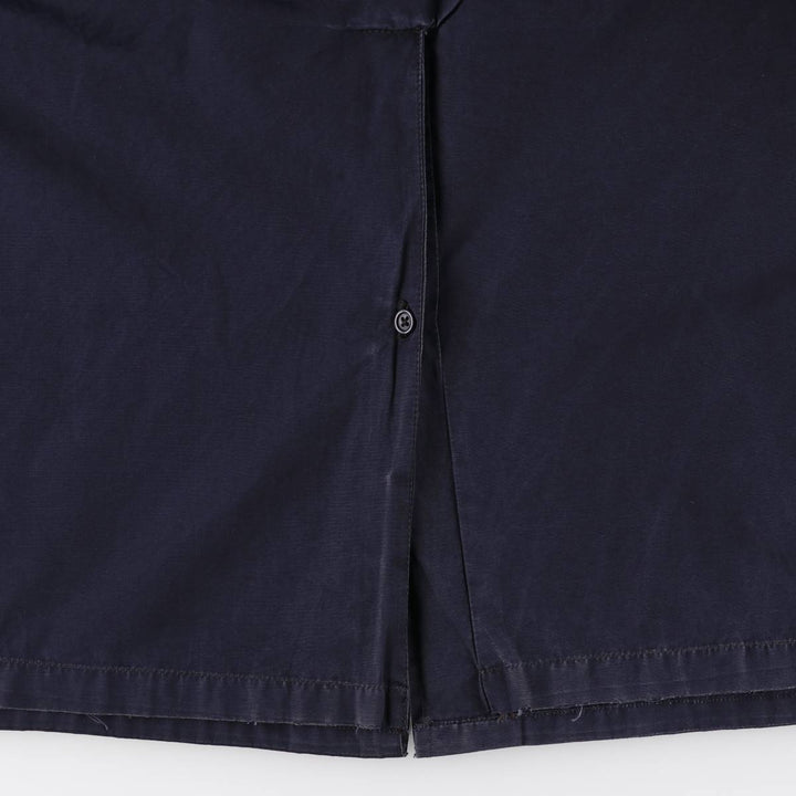 Burberry's Balmacaan Coat, Made in England, Men's Size L unclear navy blue type Vintage Second Hand
