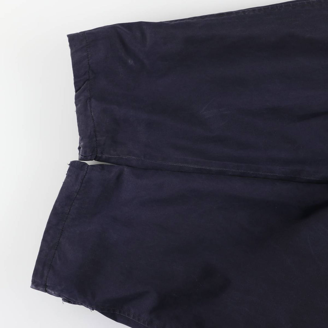 Burberry's Balmacaan Coat, Made in England, Men's Size L unclear navy blue type Vintage Second Hand