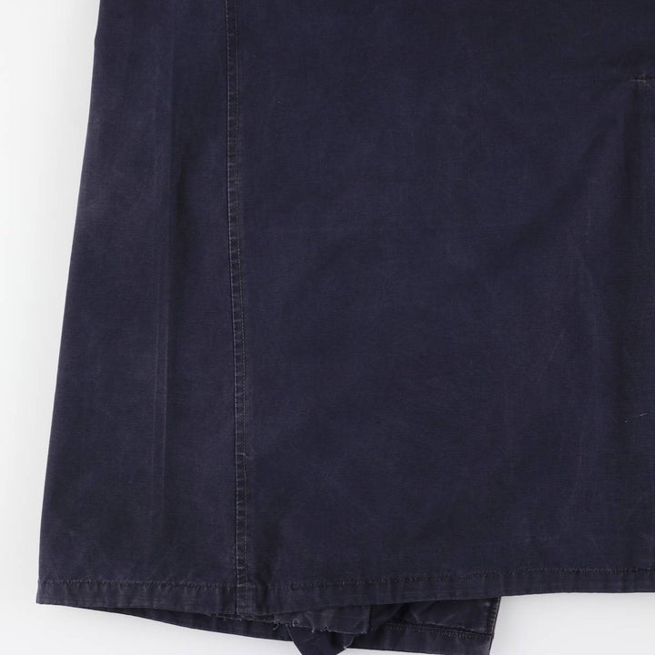 Burberry's Balmacaan Coat, Made in England, Men's Size L unclear navy blue type Vintage Second Hand
