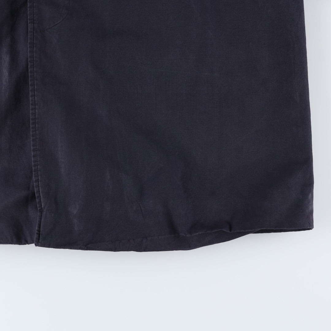 Burberry's Balmacaan Coat, Made in England, Men's Size L unclear navy blue type Vintage Second Hand