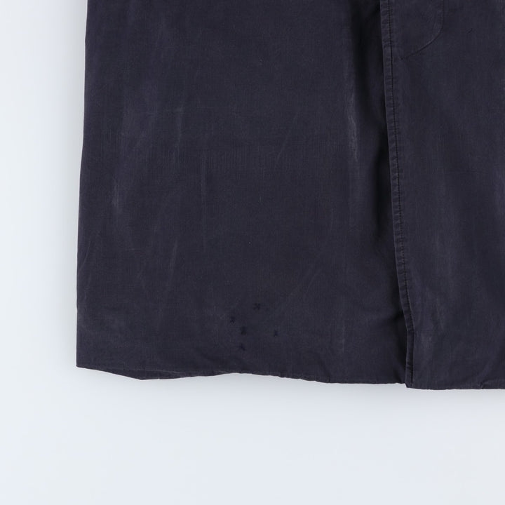 Burberry's Balmacaan Coat, Made in England, Men's Size L unclear navy blue type Vintage Second Hand