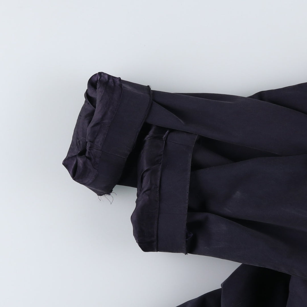 Burberry's Balmacaan Coat, Made in England, Men's Size L unclear navy blue type Vintage Second Hand