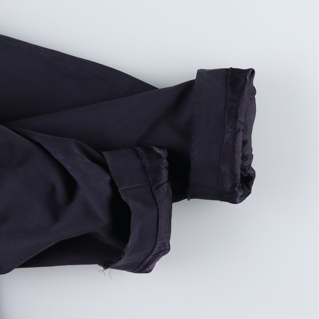 Burberry's Balmacaan Coat, Made in England, Men's Size L unclear navy blue type Vintage Second Hand