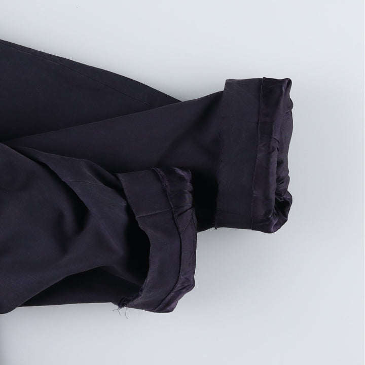 Burberry's Balmacaan Coat, Made in England, Men's Size L unclear navy blue type Vintage Second Hand