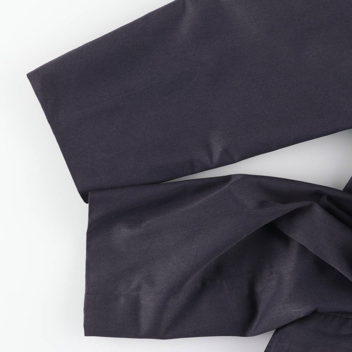 Burberry's Balmacaan Coat (Single-breasted coat), Made in England, Men's Size S (approx.) Terylene navy blue type Vintage Second Hand