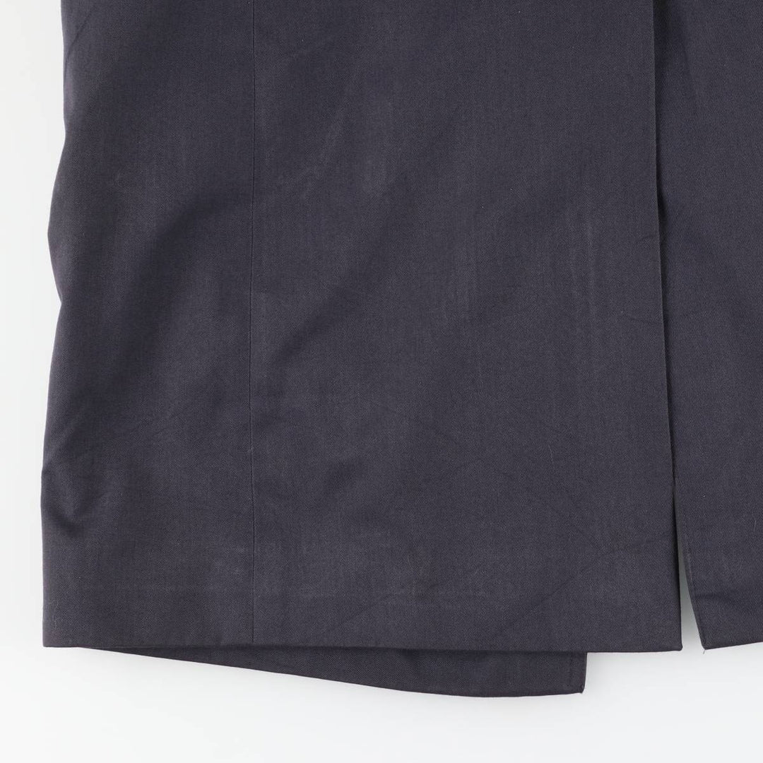 Burberry's Balmacaan Coat (Single-breasted coat), Made in England, Men's Size S (approx.) Terylene navy blue type Vintage Second Hand