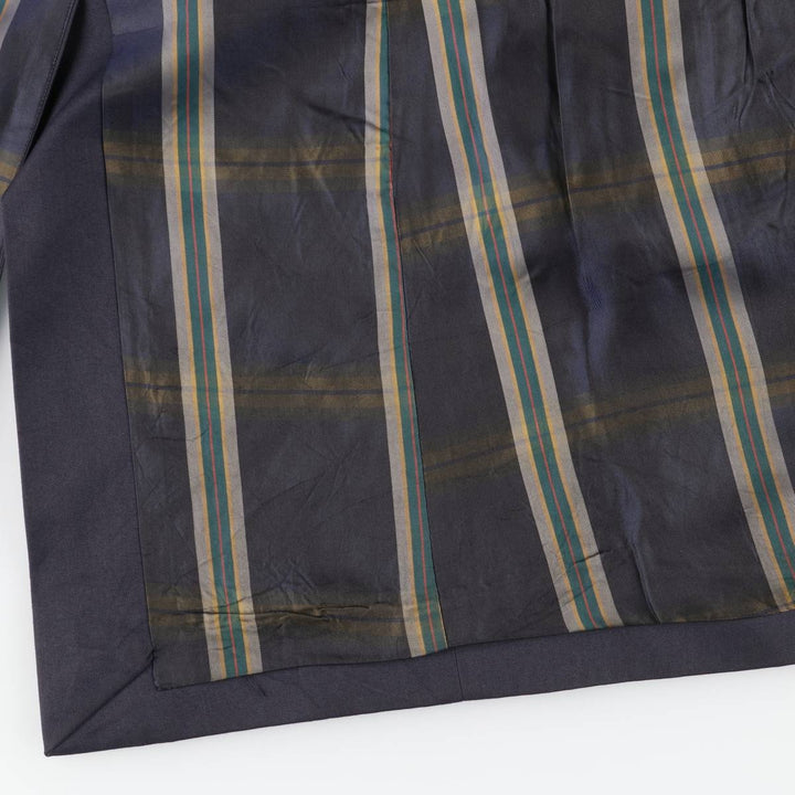 Burberry's Balmacaan Coat (Single-breasted coat), Made in England, Men's Size S (approx.) Terylene navy blue type Vintage Second Hand