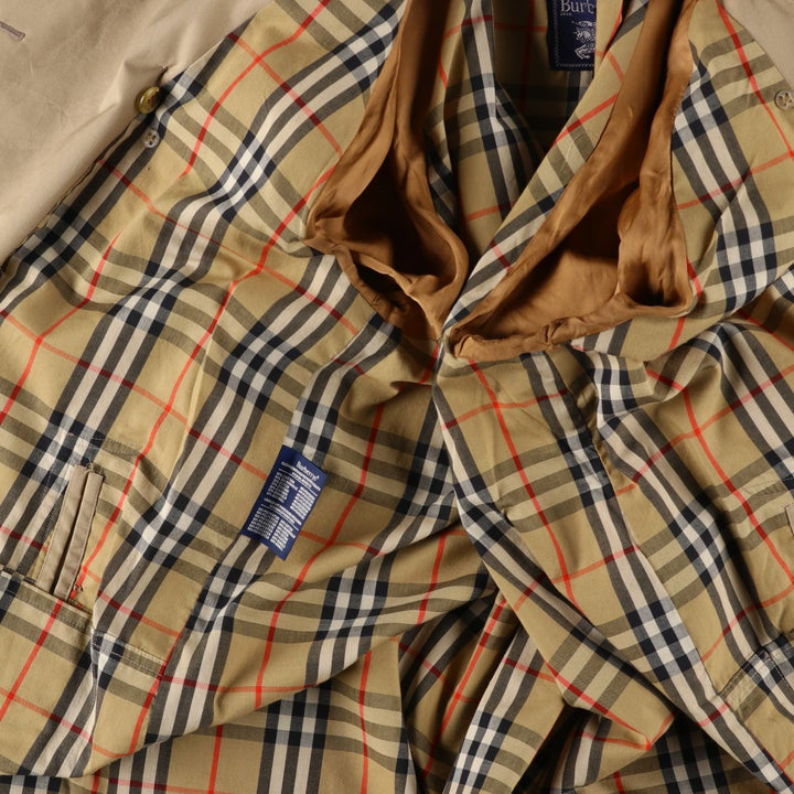 Burberry's trench coat, size M for men cotton Beige type Vintage Second Hand