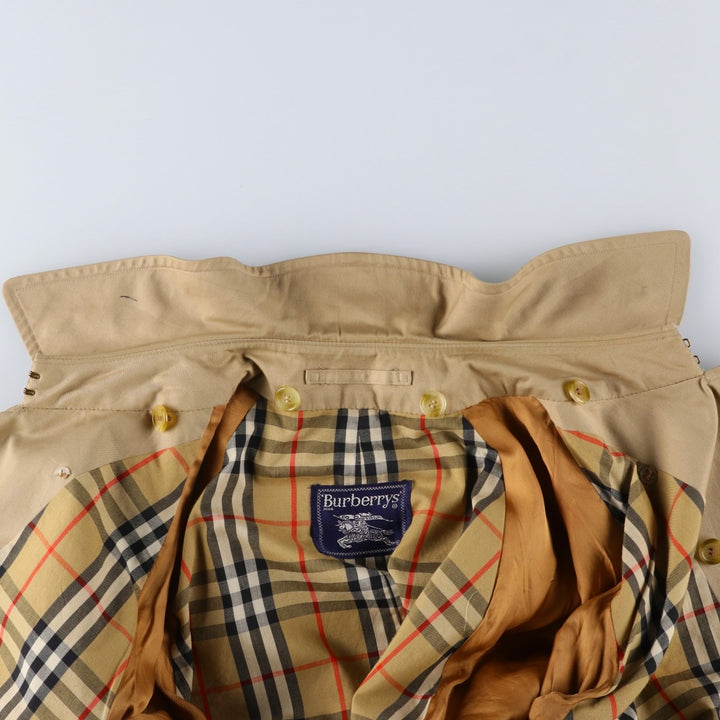 Burberry's trench coat, size M for men cotton Beige type Vintage Second Hand