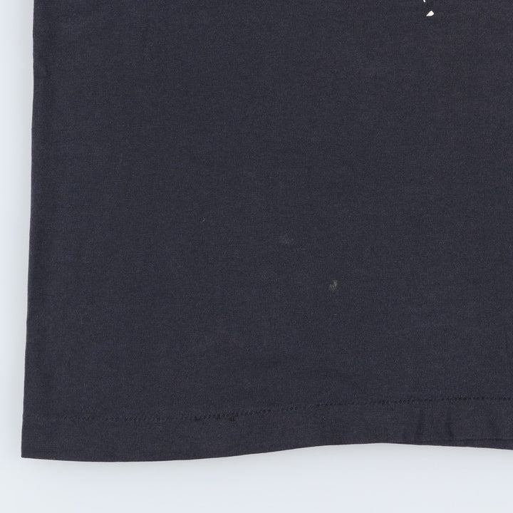 90'S Screen Stars Best Printed T-shirt Made in USA Men's L Vintage cotton black type Vintage Second Hand