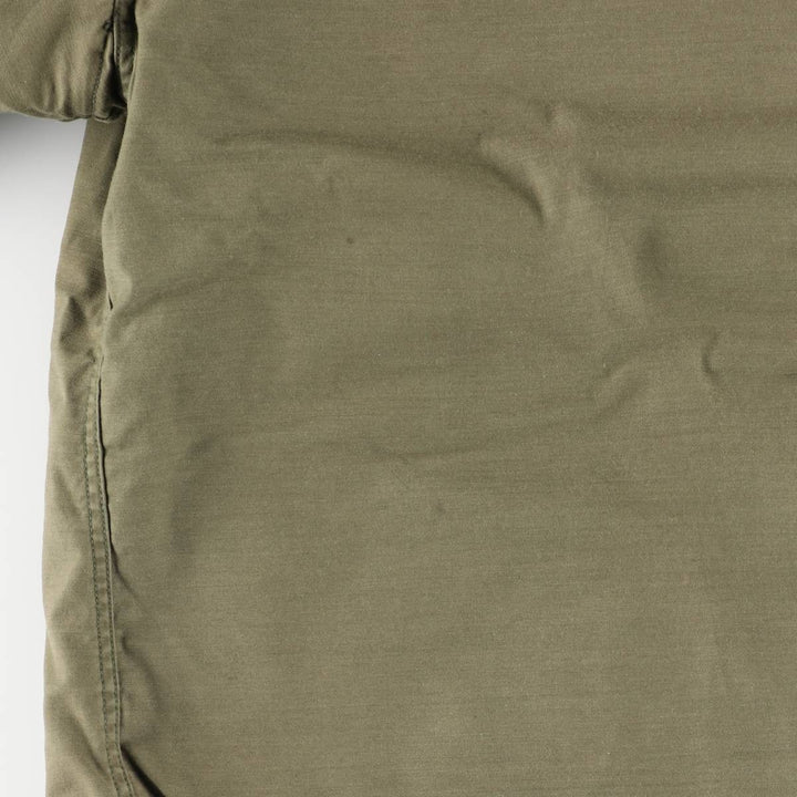 1980'S US Military A-2 Military Deck Jacket, Made in USA, X-LARGE (46-48), Men's XL equivalent, Vintage Nylon Khaki type Vintage Second Hand