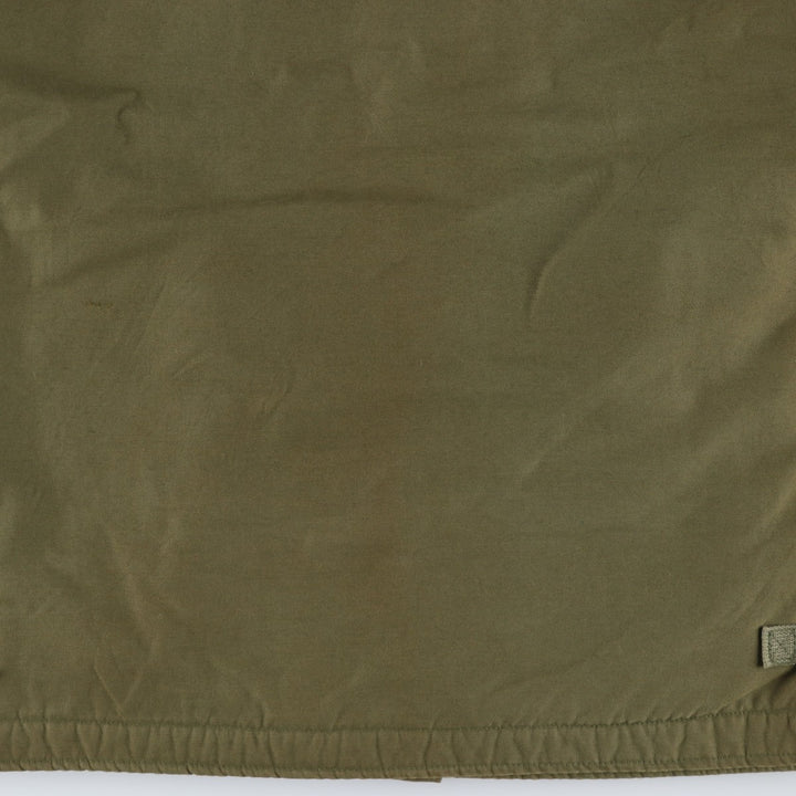 1970'S US Military A-2 Deck Jacket, Made in USA, Large (42-44), Men's Size L, Vintage Nylon Khaki type Vintage Second Hand
