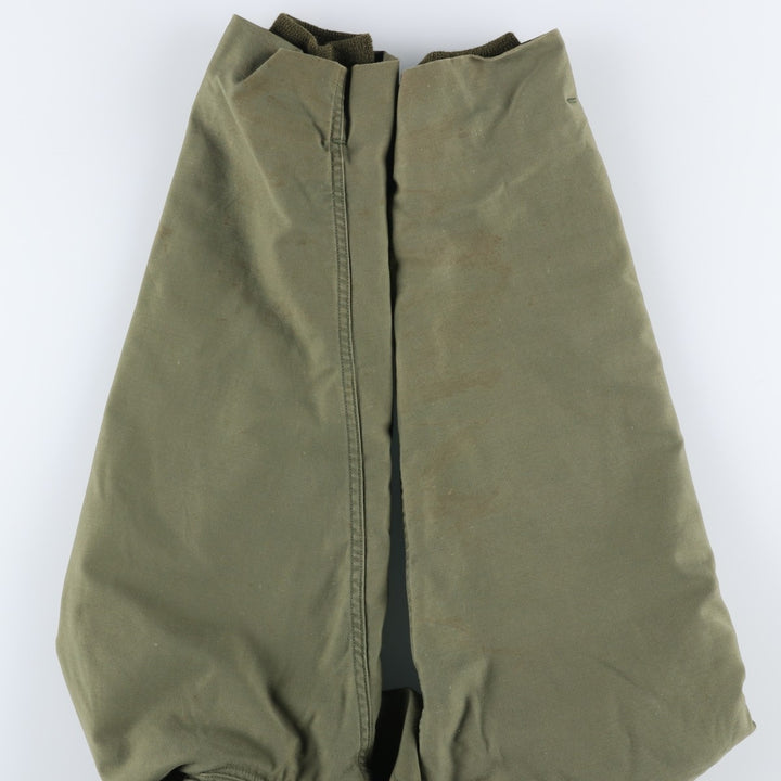 1970'S US Military A-2 Deck Jacket, Made in USA, Large (42-44), Men's Size L, Vintage Nylon Khaki type Vintage Second Hand