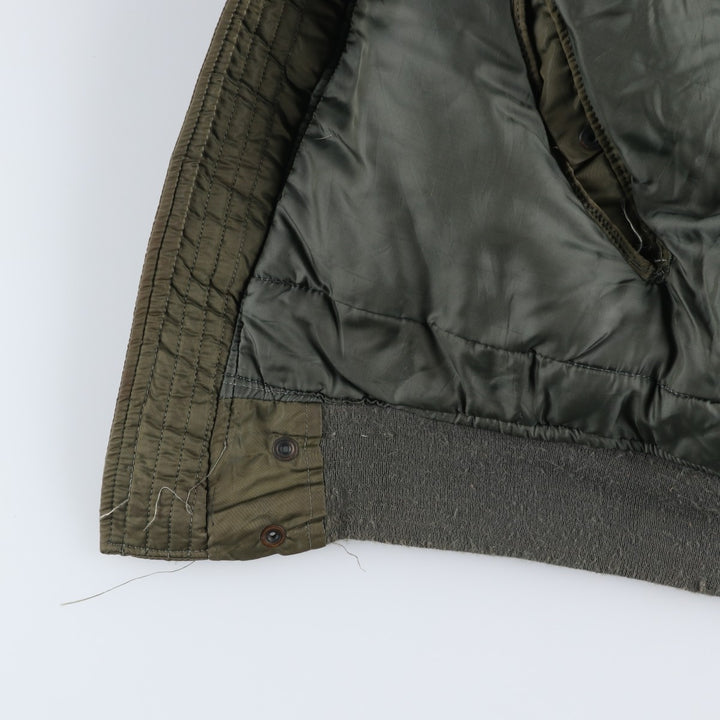 N-2B Padded Military Flight Jacket, Medium Size (Men's M equivalent) unclear Khaki type Vintage Second Hand