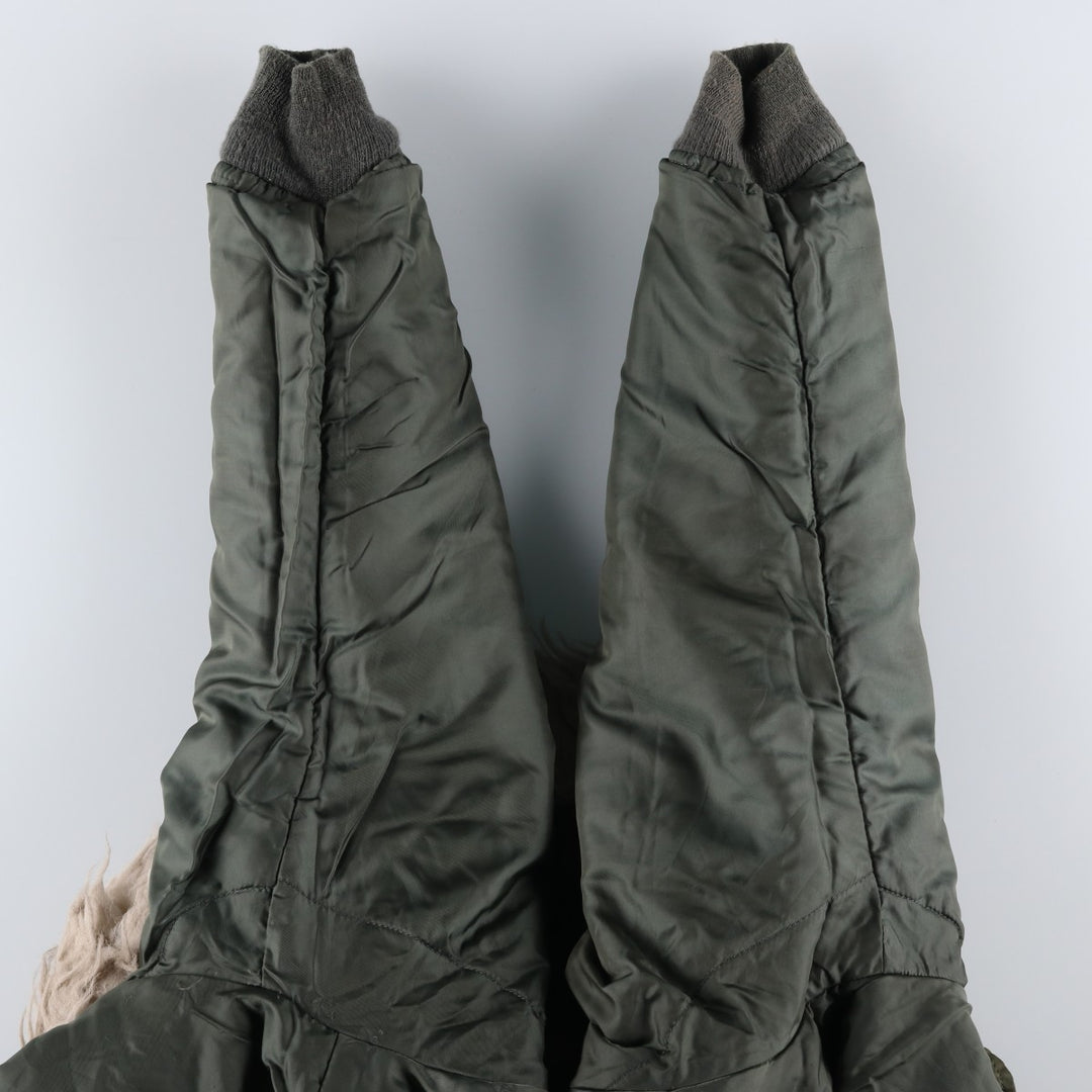 N-2B Padded Military Flight Jacket, Medium Size (Men's M equivalent) unclear Khaki type Vintage Second Hand