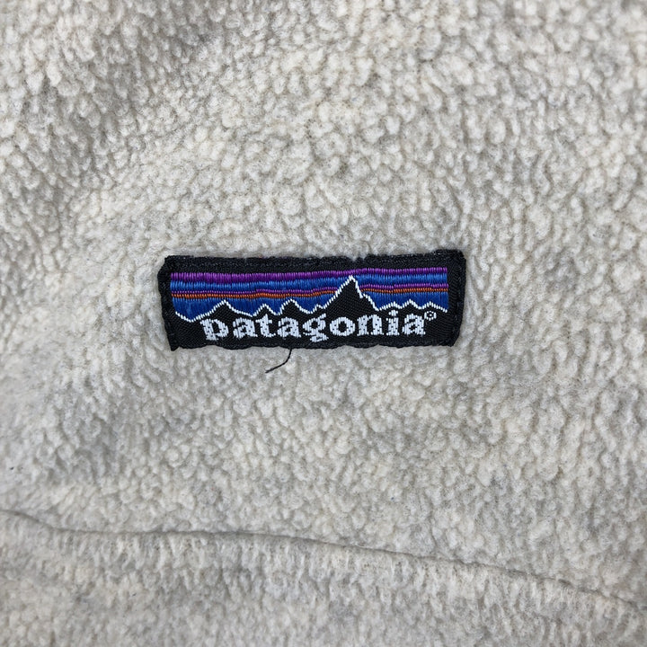 2000'S Patagonia SYNCHILLA 25735F4 Half-Zip Fleece Pullover, Men's Size L (approx.) polyester unbleached Vintage Second Hand