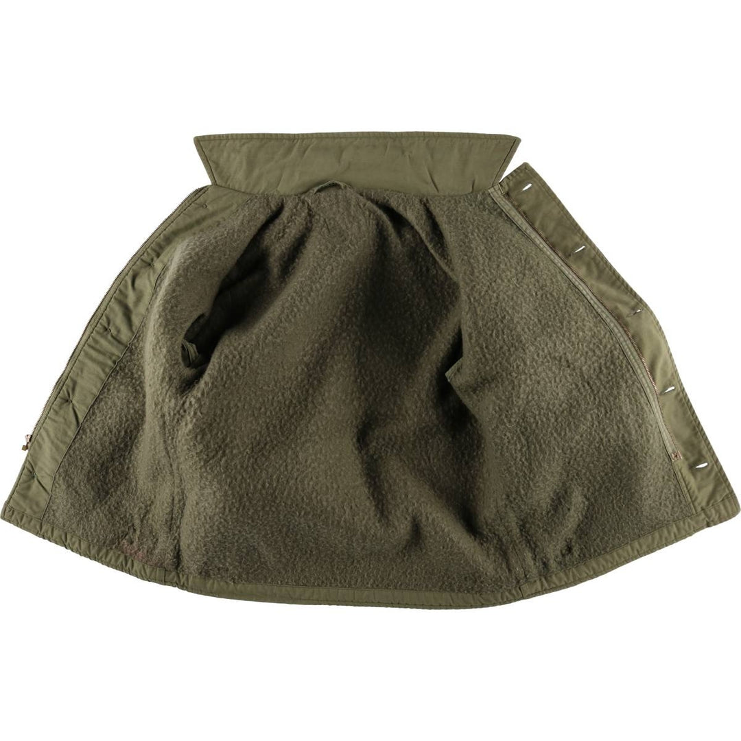 Genuine US military A-2 deck jacket, men's size M equivalent. unclear Khaki type Vintage Second Hand