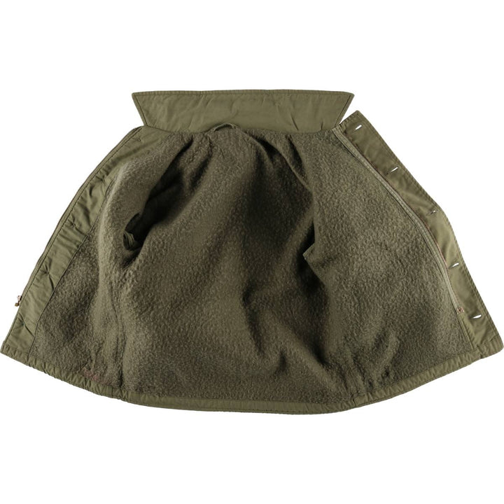 Genuine US military A-2 deck jacket, men's size M equivalent. unclear Khaki type Vintage Second Hand
