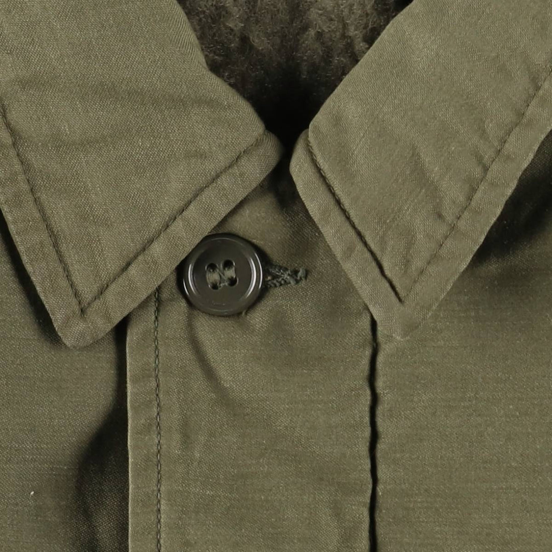 Genuine US military A-2 deck jacket, men's size M equivalent. unclear Khaki type Vintage Second Hand