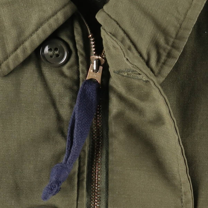 Genuine US military A-2 deck jacket, men's size M equivalent. unclear Khaki type Vintage Second Hand