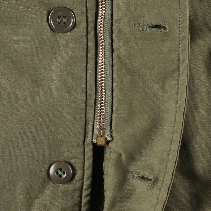 Genuine US military A-2 deck jacket, men's size M equivalent. unclear Khaki type Vintage Second Hand