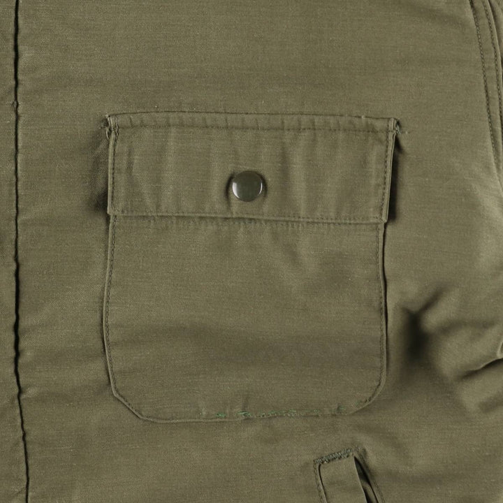 Genuine US military A-2 deck jacket, men's size M equivalent. unclear Khaki type Vintage Second Hand