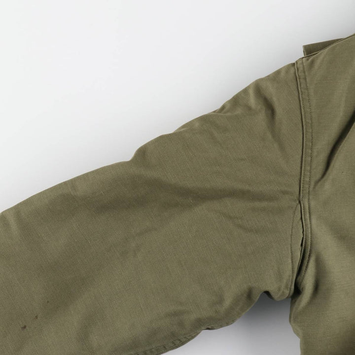 Genuine US military A-2 deck jacket, men's size M equivalent. unclear Khaki type Vintage Second Hand