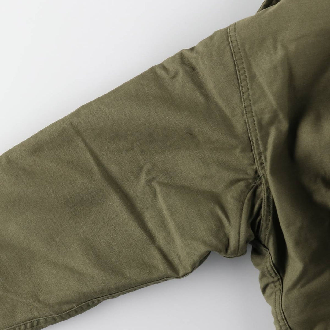 Genuine US military A-2 deck jacket, men's size M equivalent. unclear Khaki type Vintage Second Hand