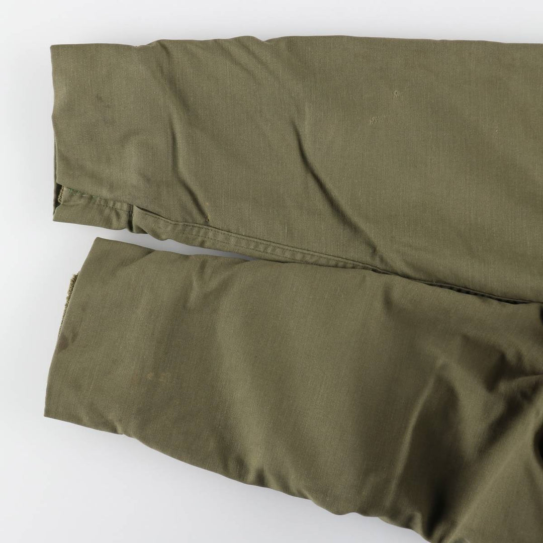 Genuine US military A-2 deck jacket, men's size M equivalent. unclear Khaki type Vintage Second Hand