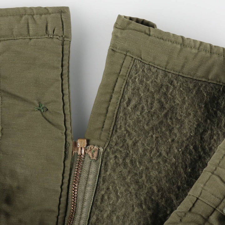 Genuine US military A-2 deck jacket, men's size M equivalent. unclear Khaki type Vintage Second Hand
