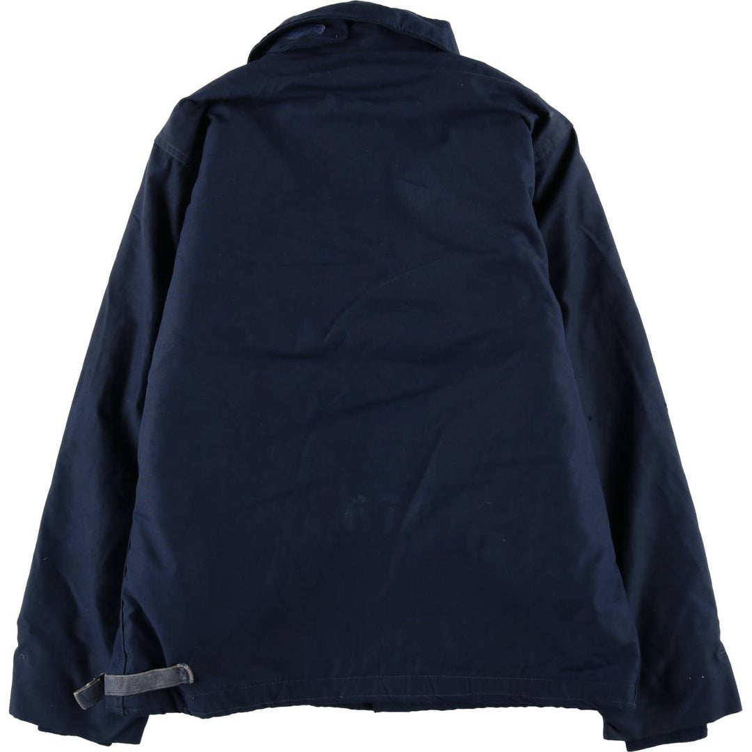 90'S US Military Aramid Deck Jacket, Made in USA, Medium (38-40), Men's Size M, Vintage Aramid navy blue type Vintage Second Hand