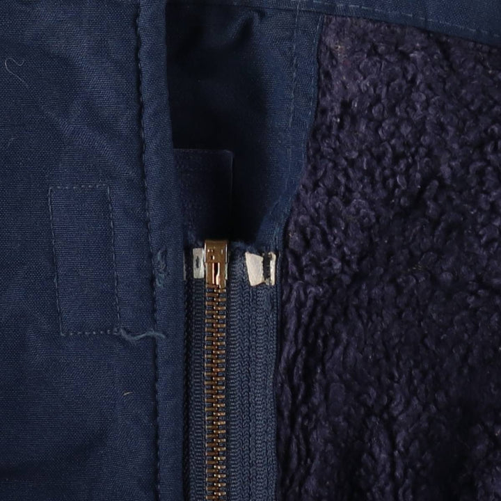 90'S US Military Aramid Deck Jacket, Made in USA, Medium (38-40), Men's Size M, Vintage Aramid navy blue type Vintage Second Hand