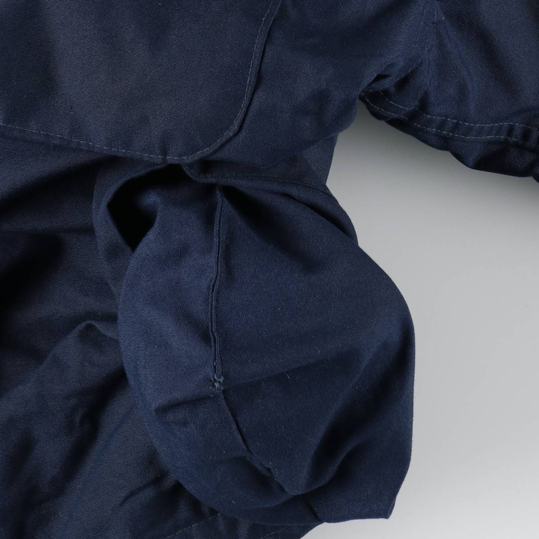90'S US Military Aramid Deck Jacket, Made in USA, Medium (38-40), Men's Size M, Vintage Aramid navy blue type Vintage Second Hand