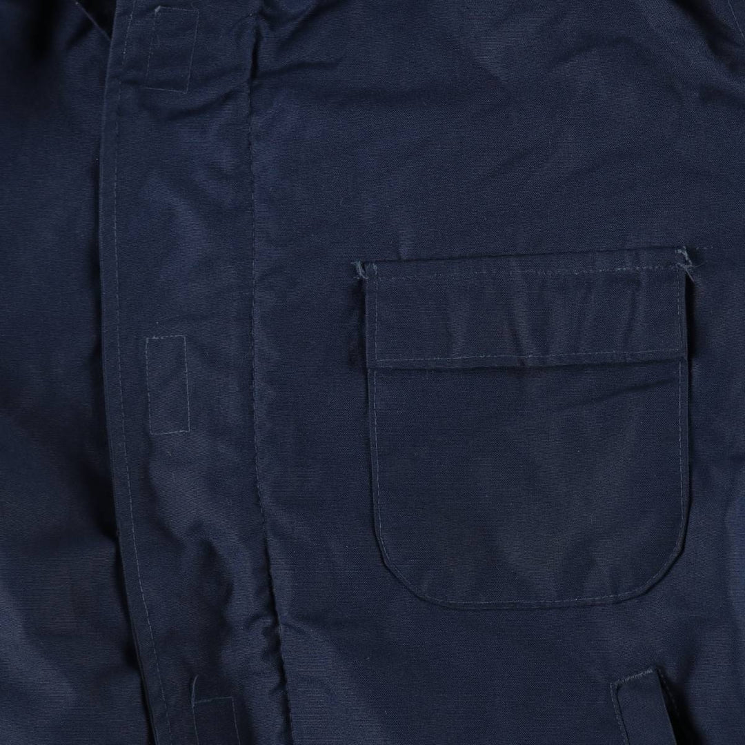 90'S US Military Aramid Deck Jacket, Made in USA, Medium (38-40), Men's Size M, Vintage Aramid navy blue type Vintage Second Hand