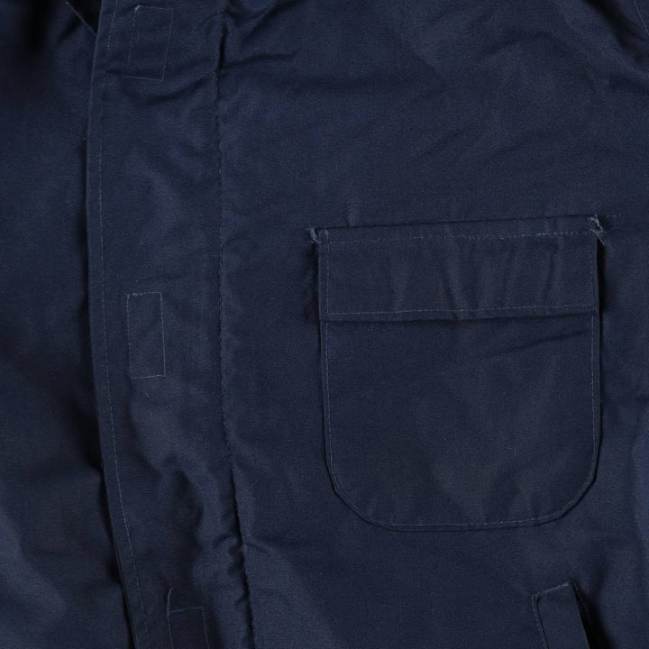 90'S US Military Aramid Deck Jacket, Made in USA, Medium (38-40), Men's Size M, Vintage Aramid navy blue type Vintage Second Hand