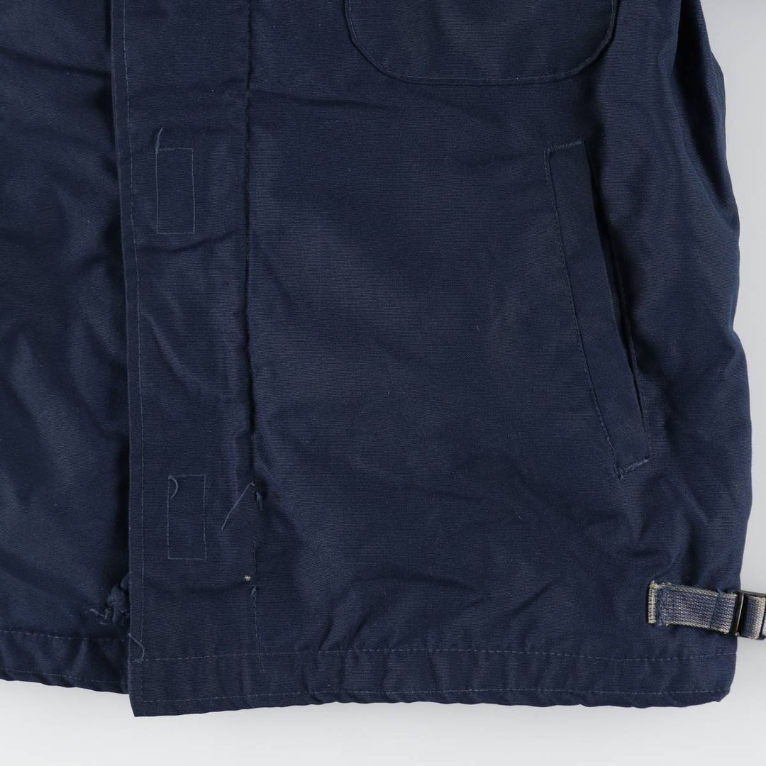 90'S US Military Aramid Deck Jacket, Made in USA, Medium (38-40), Men's Size M, Vintage Aramid navy blue type Vintage Second Hand
