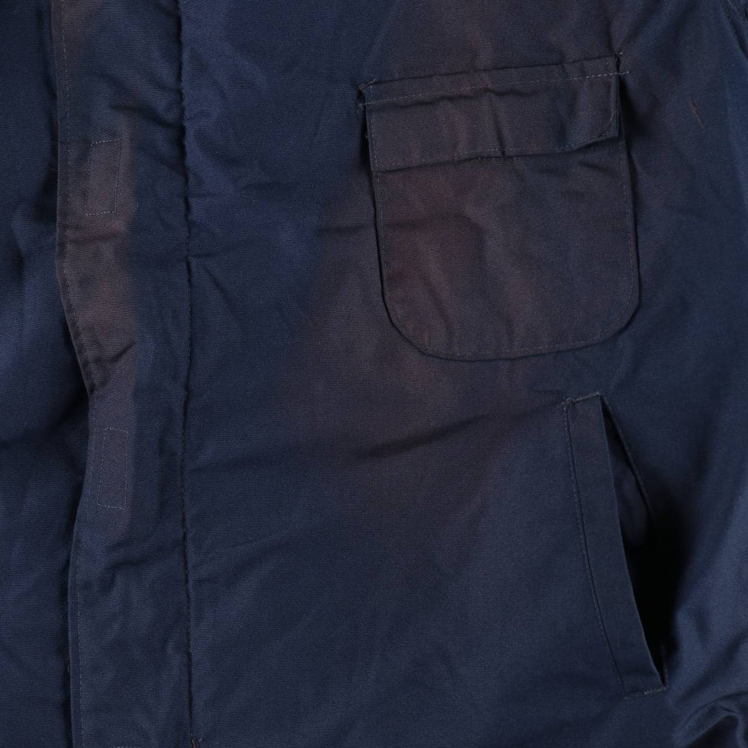 Genuine US military issue aramid jacket, military deck jacket, made in USA, XX-LARGE (equivalent to men's XXL). Aramid navy blue type Vintage Second Hand