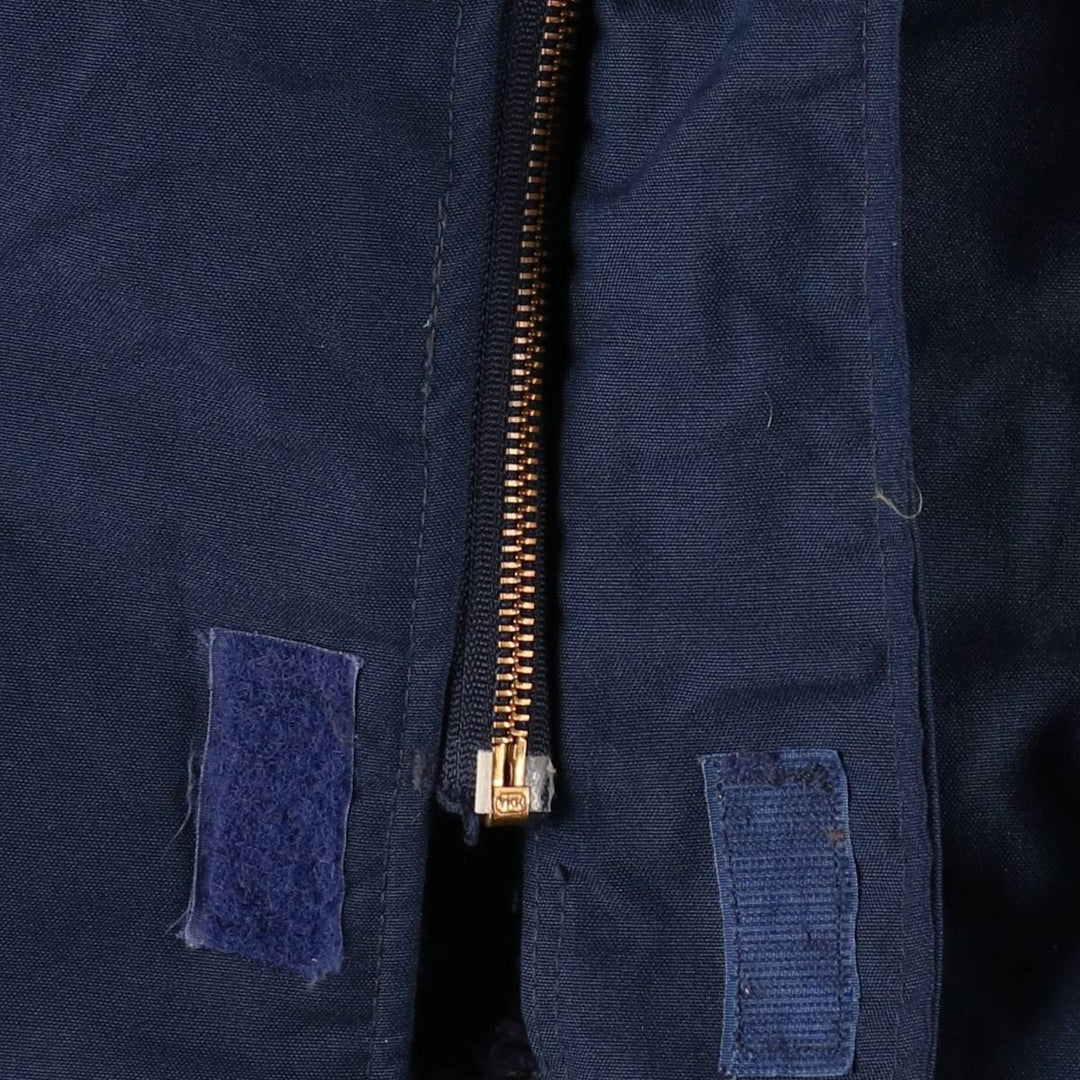 Genuine US military issue aramid jacket, military deck jacket, made in USA, XX-LARGE (equivalent to men's XXL). Aramid navy blue type Vintage Second Hand