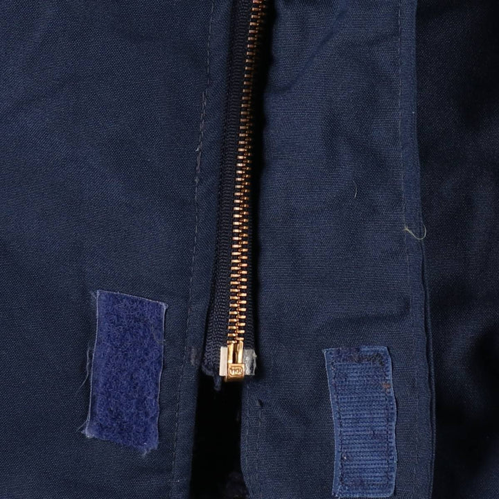 Genuine US military issue aramid jacket, military deck jacket, made in USA, XX-LARGE (equivalent to men's XXL). Aramid navy blue type Vintage Second Hand