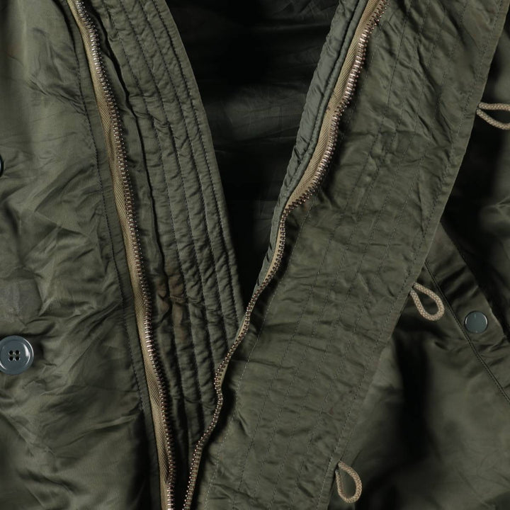 N-2B Padded Military Flight Jacket, Men's XL Equivalent, Vintage unclear Khaki type Vintage Second Hand