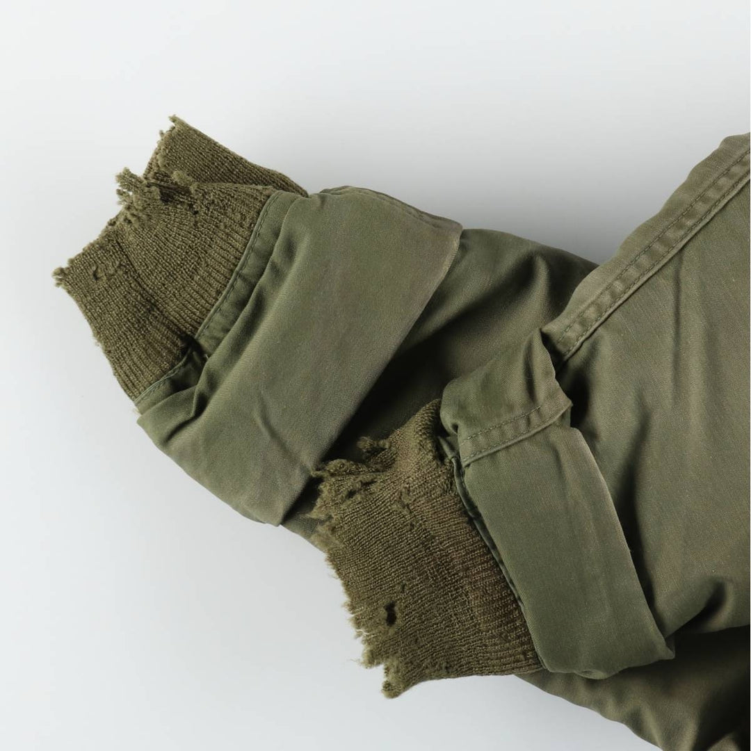 Vintage A-2 Military Deck Jacket, Men's Size Medium unclear Khaki type Vintage Second Hand