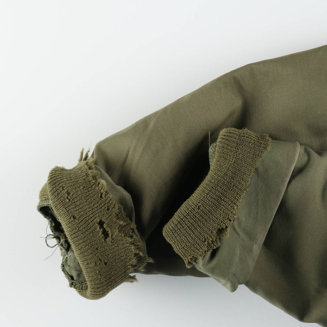 Vintage A-2 Military Deck Jacket, Men's Size Medium unclear Khaki type Vintage Second Hand