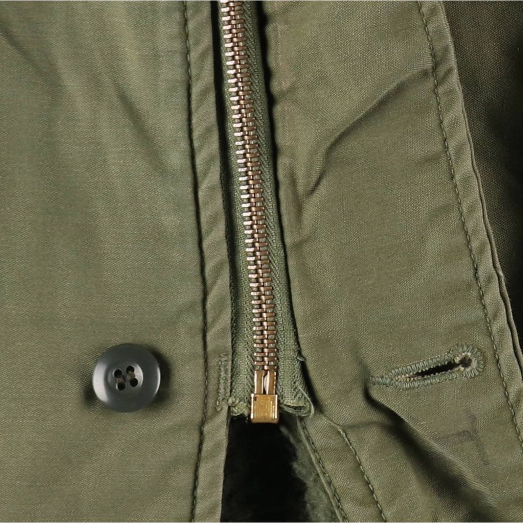 Vintage A-2 Military Deck Jacket, Men's Size Medium unclear Khaki type Vintage Second Hand