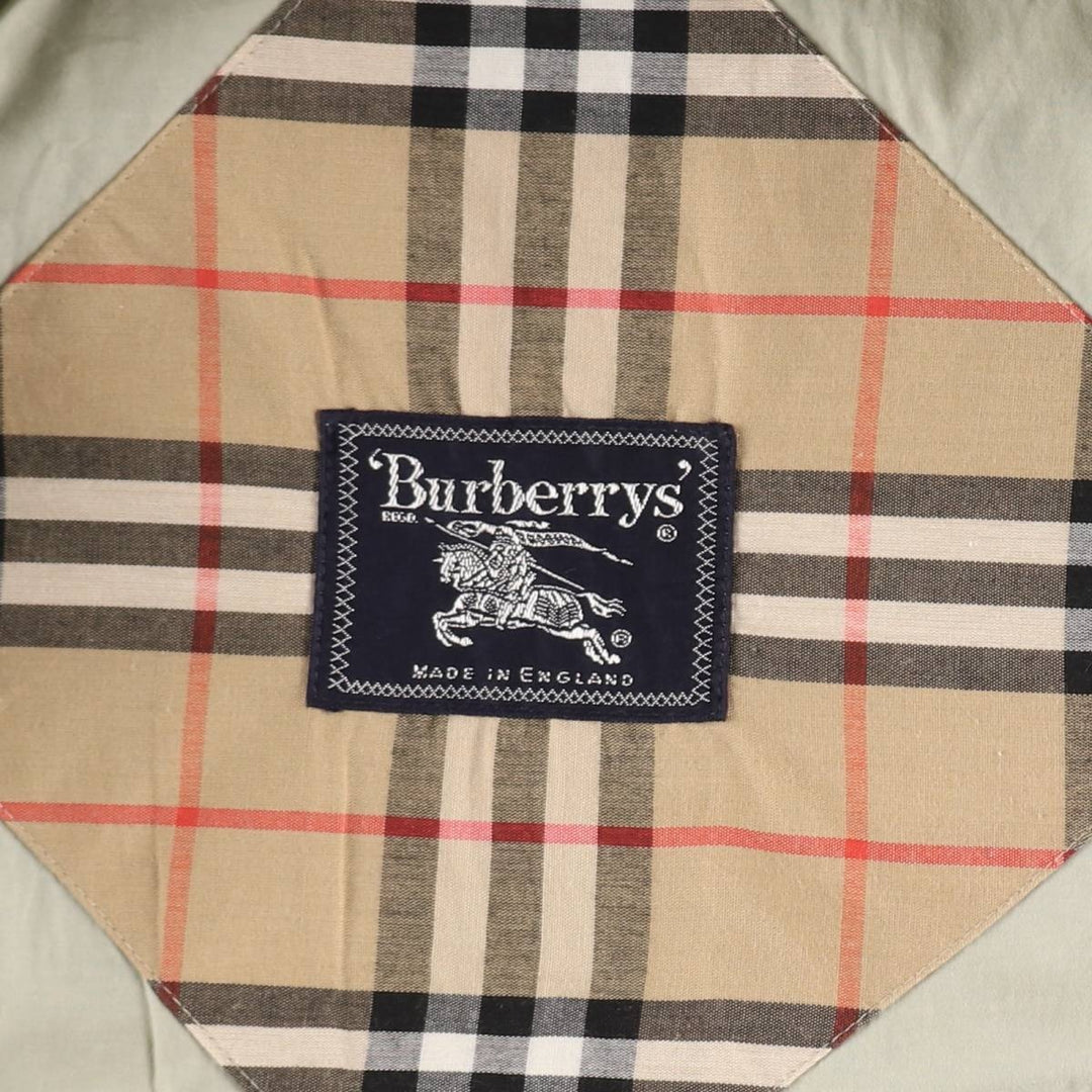 Burberry's Harrington Jacket Swing Top, Made in England, Men's XL equivalent. cotton Beige type Vintage Second Hand