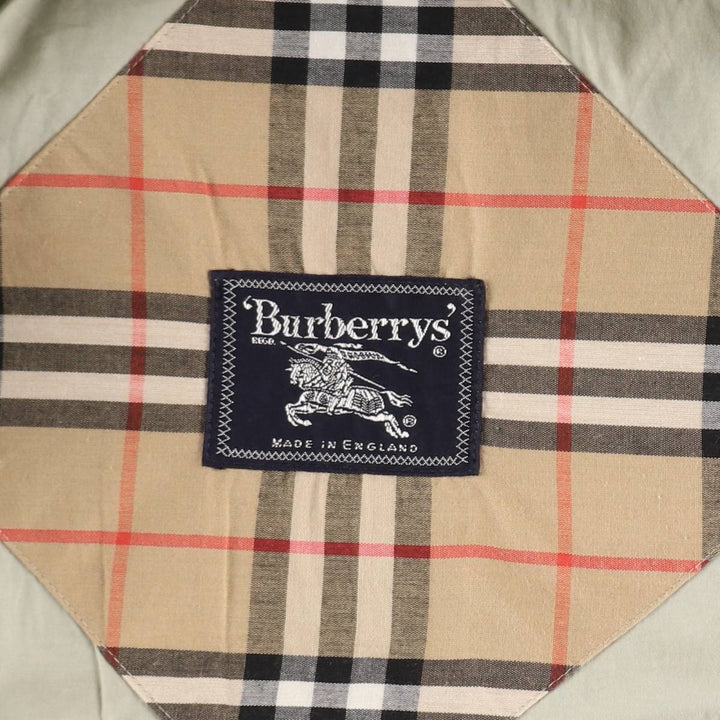 Burberry's Harrington Jacket Swing Top, Made in England, Men's XL equivalent. cotton Beige type Vintage Second Hand