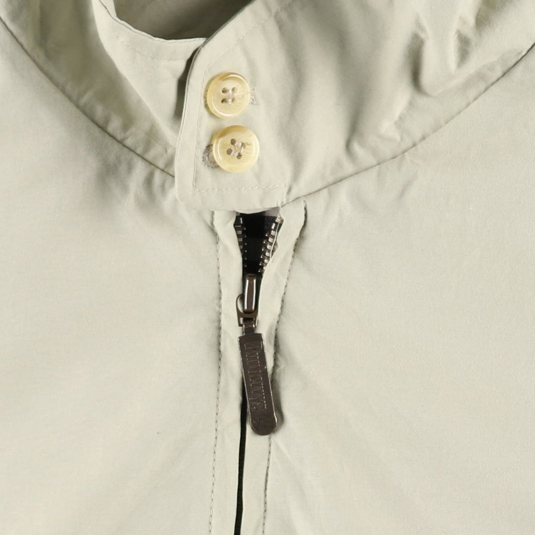 Burberry's Harrington Jacket Swing Top, Made in England, Men's XL equivalent. cotton Beige type Vintage Second Hand