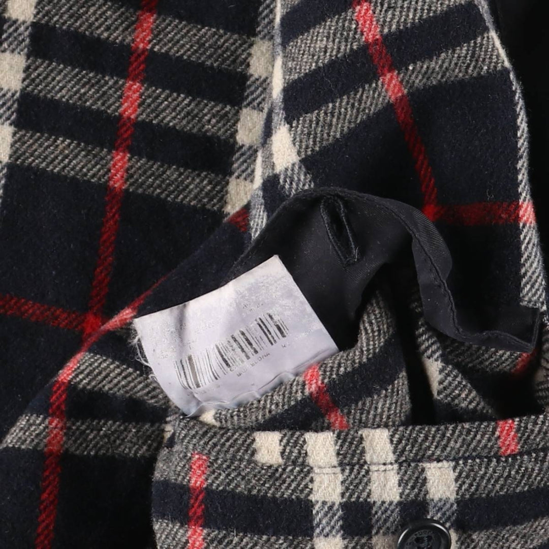 Burberry's nylon jacket, men's size XL (approx.) polyamide black type Vintage Second Hand