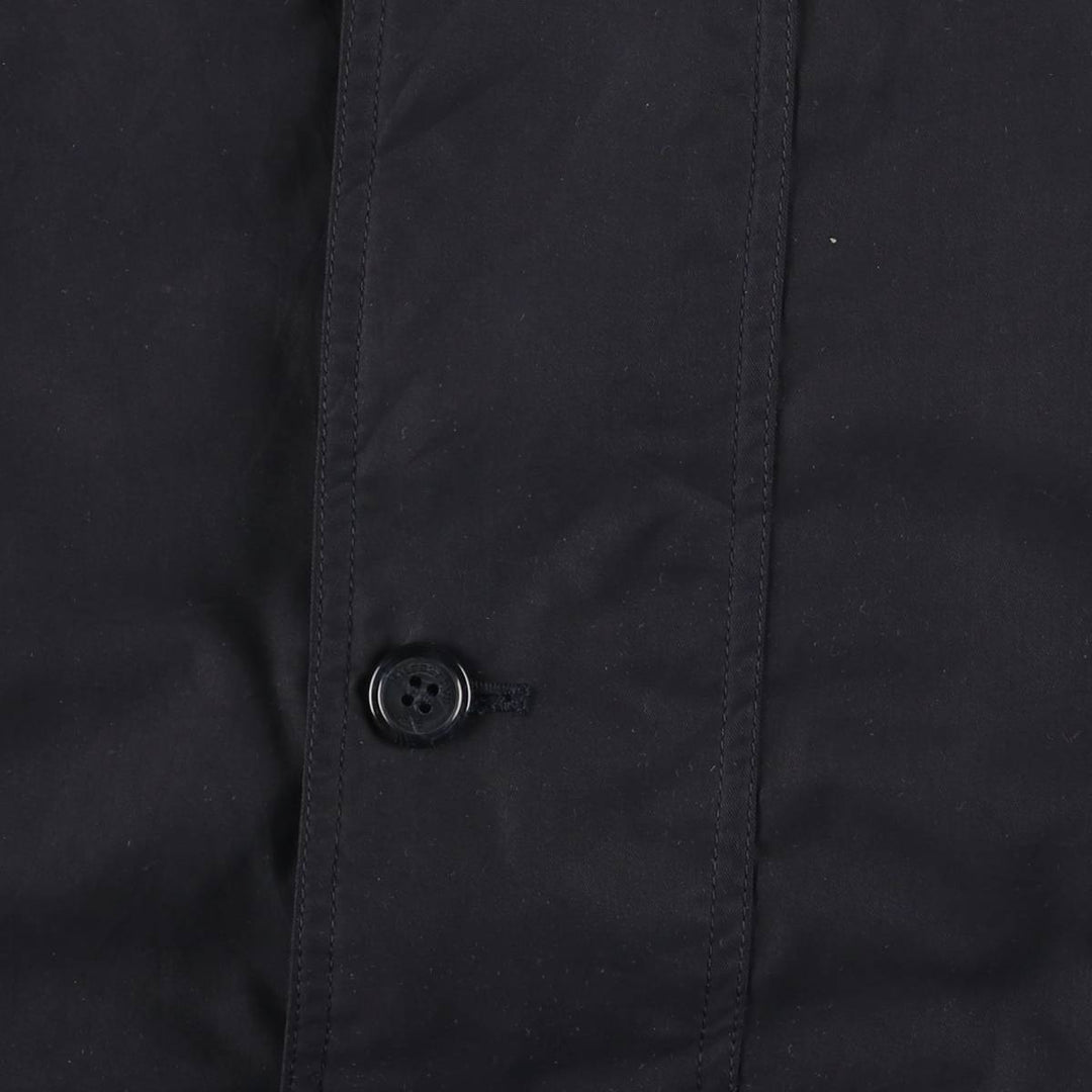Burberry's nylon jacket, men's size XL (approx.) polyamide black type Vintage Second Hand