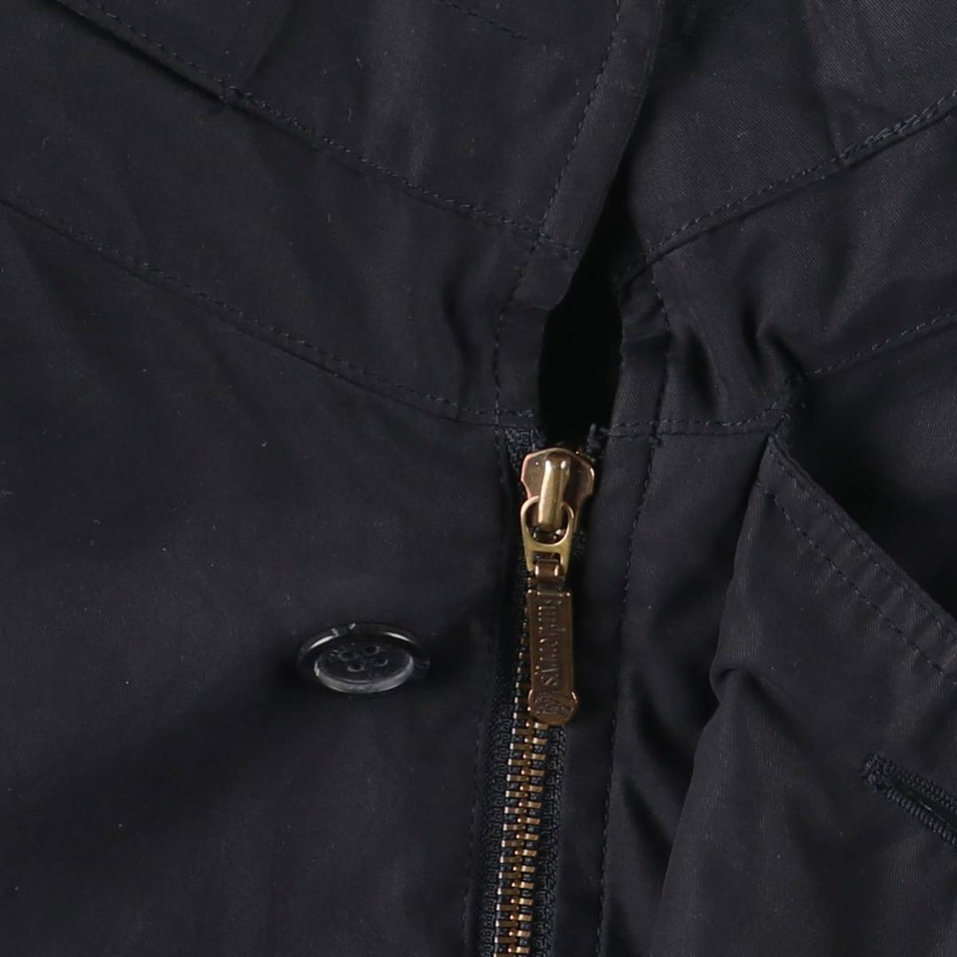 Burberry's nylon jacket, men's size XL (approx.) polyamide black type Vintage Second Hand