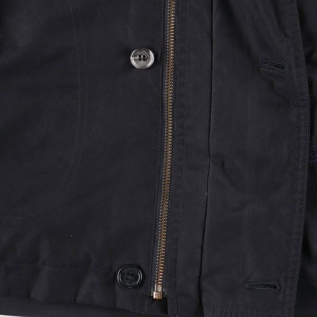 Burberry's nylon jacket, men's size XL (approx.) polyamide black type Vintage Second Hand